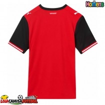 Camisa de Futebol Áustria Equipamento Principal Mundo 2026 Manga Curta